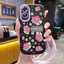 Ốp Lưng OPPO A17 A17K Case Hoa vẽ đẹp Với Lanyard