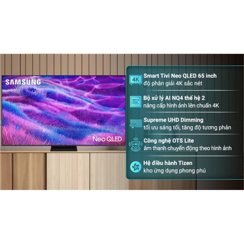 smart tivi neo qled samsung 4k 65 inch qa65qn85aakxxv new 2021 giá tốt  Tháng 5, 2026 | Mua ngay | Shopee Việt Nam