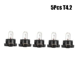 5 / 10 Cái T3 T4.2 Bóng Đèn Led Nội Thất Ô Tô Đèn Báo Làm Nóng Tự Động 12V
