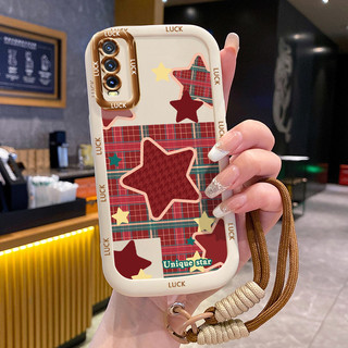 Ốp Lưng VIVO Y20 Y20i Y20s Y20A Y20G Y12A Y12S Y11s Case Tình yêu nhỏ Với Lanyard