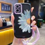 Ốp Lưng OPPO A36 A76 A96 Case Hoa vẽ đẹp Với Lanyard