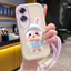 Ốp Lưng OPPO A60 4G Case Thỏ Hoạt hình Với Lanyard