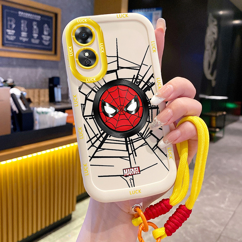 Ốp Lưng OPPO A17 A17K Case Với Lanyard Sáng tạo