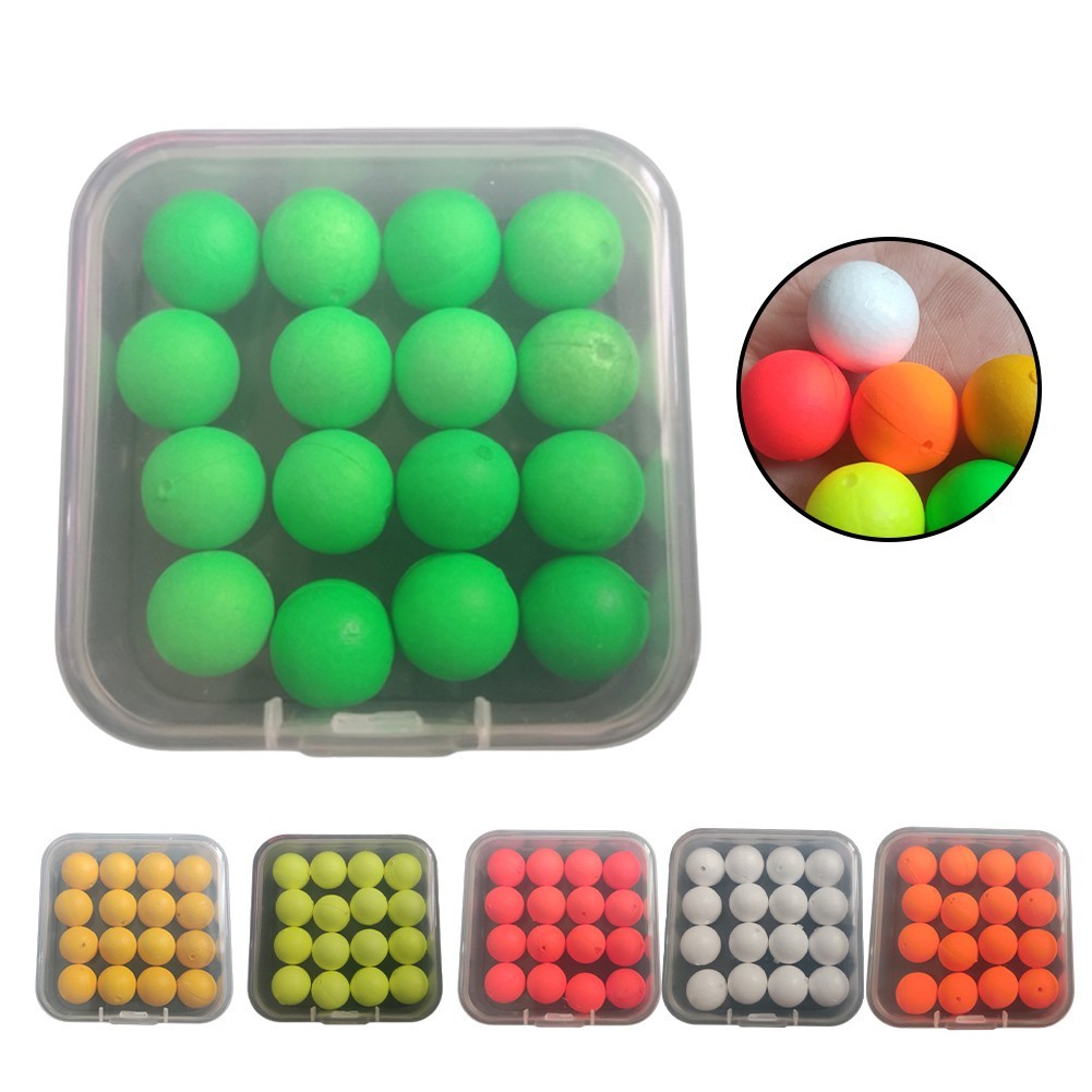 Cá Chép Phao Câu Cá - Bộ 16 Chiếc với Hạt Xốp Nổi Tiện Lợi