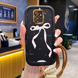 Ốp Lưng OPPO A5 2020 A9 2020 Case Mèo Dễ thương Với Lanyard