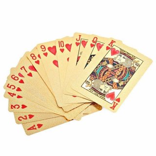 Bộ Bài Tây Mạ Vàng Phong Cách Thời Trang