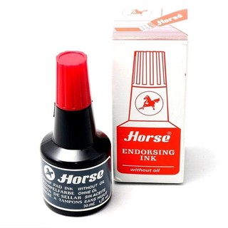 Lọ Mực Bơm Bút Lông Dầu Horse 30ml - Chống Nước, Viết Kính/Nhựa/Gỗ, Chính Hãng