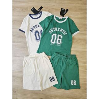 BM2601ST09 - Bộ cotton Beemon hình số 2 màu cho bé size 120-160