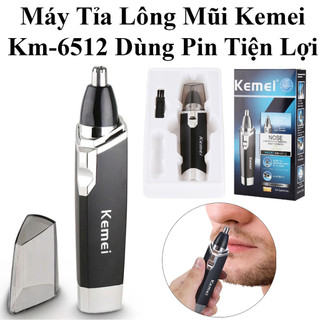 Máy Tỉa Lông Mũi Kemei Km-6512 Dùng Pin Tiện Lợi