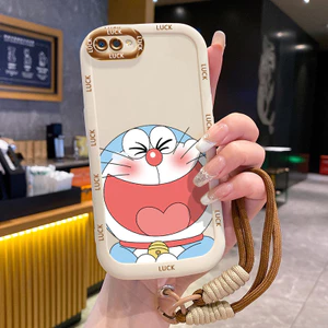 Ốp Lưng Realme C2 C2s OPPO A1K Case Hoạt hình Với Lanyard