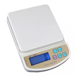 Cân Điện Tử Để Bàn Sf-400A Tiện Dụng Kèm Pin Max 5Kg