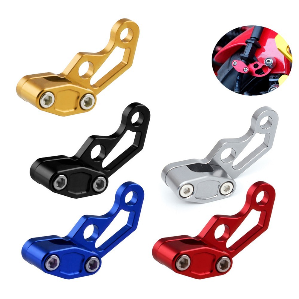 Xe Đạp Xe Máy Sửa Đổi Đường Ống Dầu Phanh Dây Kẹp Bảo Vệ Hợp Kim Nhôm