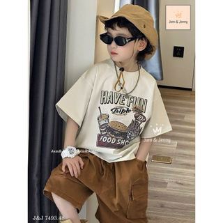 JJBCC.7493 - Bộ Jam & Jenny bé trai size 2-12y