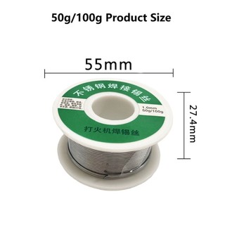 [FUXIN] 20 / 30 / 50 / 100g Dễ dàng tan chảy Dây hàn nhiệt độ thấp Thép không gỉ có lõi hàn