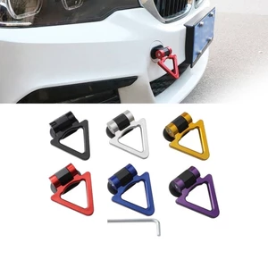 ⚡GIẢM GIÁ LỚN⚡Nhãn dán móc kéo tam giác ABS đa năng để trang trí ngoại thất ô tô Phong cách đua xe