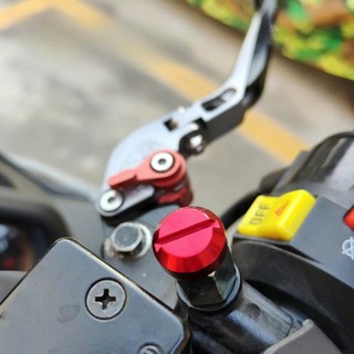 ⭐ Bán chạy ⭐2 Bu lông vít lỗ gương xe máy hiện tại cho Honda cho Kawasaki [land-vn]