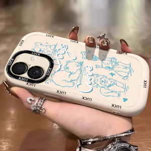Ốp Lưng iPhone 17 Pro 17 Pro Max Max Ốp Silicon Case Vỏ mềm Chó Nhỏ