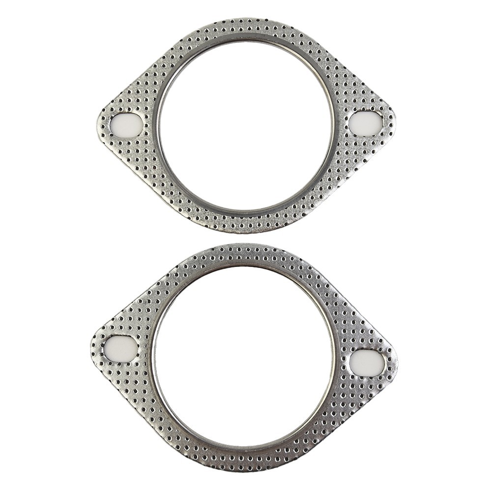 ⭐ GIẢM GIÁ LỚN⭐2x Gioăng Xả 2 Bu Lông 3\ "Inch Downpipe Kim Loại Gia Cố Nhiều Lớp 76mm [anre-vn]