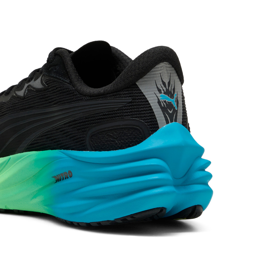 Giày Chạy Bộ PUMA Nam Velocity NITRO 4 Black-Speed Blue Màu Đen | BigBuy360 - bigbuy360.vn
