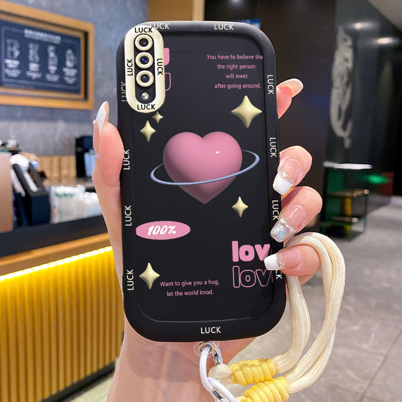Ốp Lưng Samsung A50 A50s A30s Case Với Lanyard Chống xước