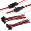 10 cặp Khối đầu cuối cắm kết nối chiếu sáng LED 20pc để kết nối đáng tin cậy