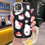 Ốp Lưng Samsung A03 Case Mèo Hoạt hình Với Lanyard
