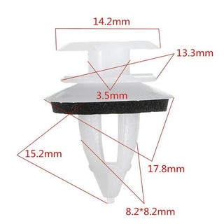 40 Chiếc Nội Thất Ô Tô Cửa Bảng Viền Kẹp Cho Xe BMW BE36 E38 E39 E46 Cho M3 M5 Z3