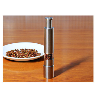 Dụng Cụ Xay Tiêu Inox Cầm Tay Dạng Bấm Tiện Lợi Dài 15Cm