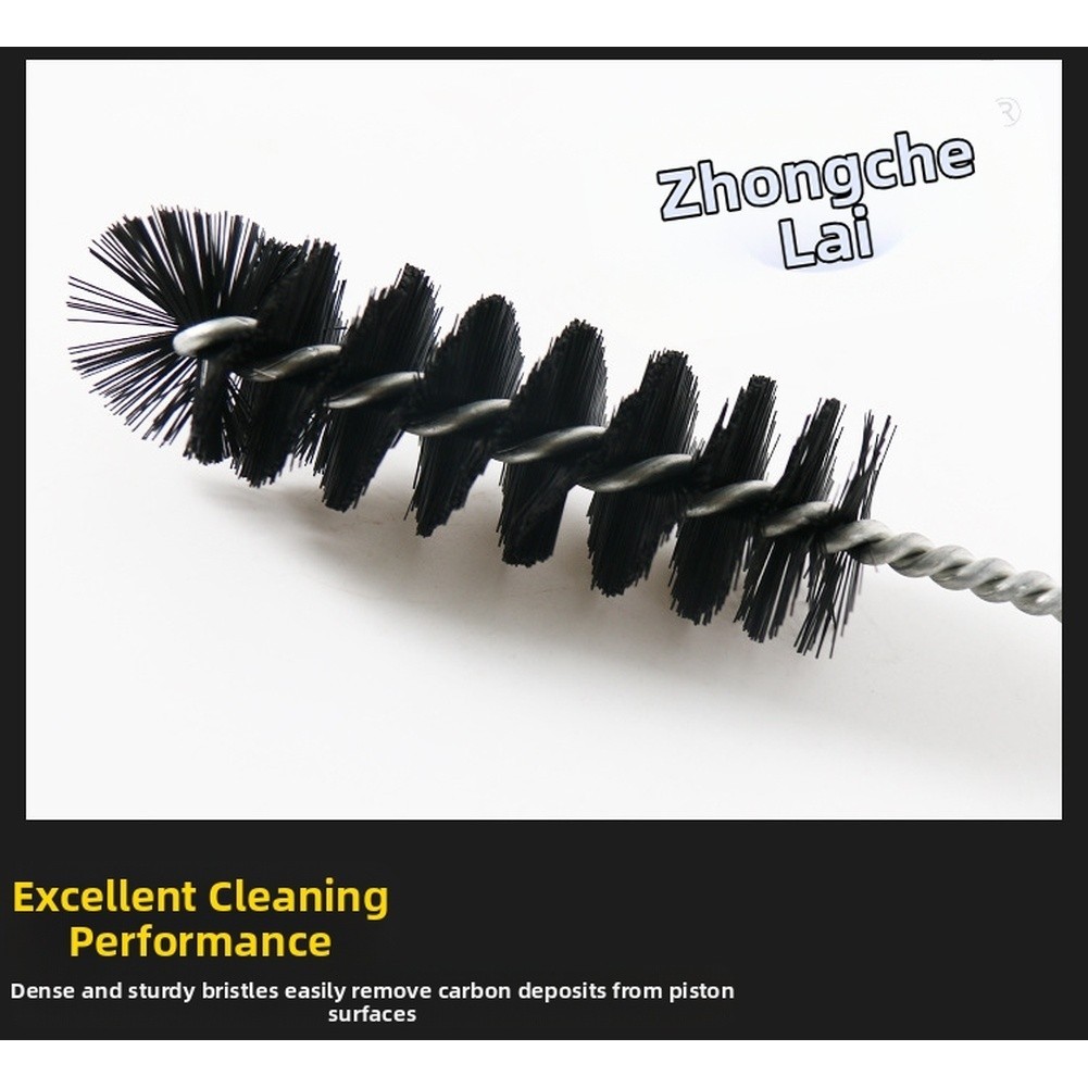 Bàn chải làm sạch tiền gửi Carbon xi lanh Nylon cho van nạp động cơ ô tô