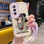 Ốp Lưng Realme C65 Case Với Lanyard Hoạt hình