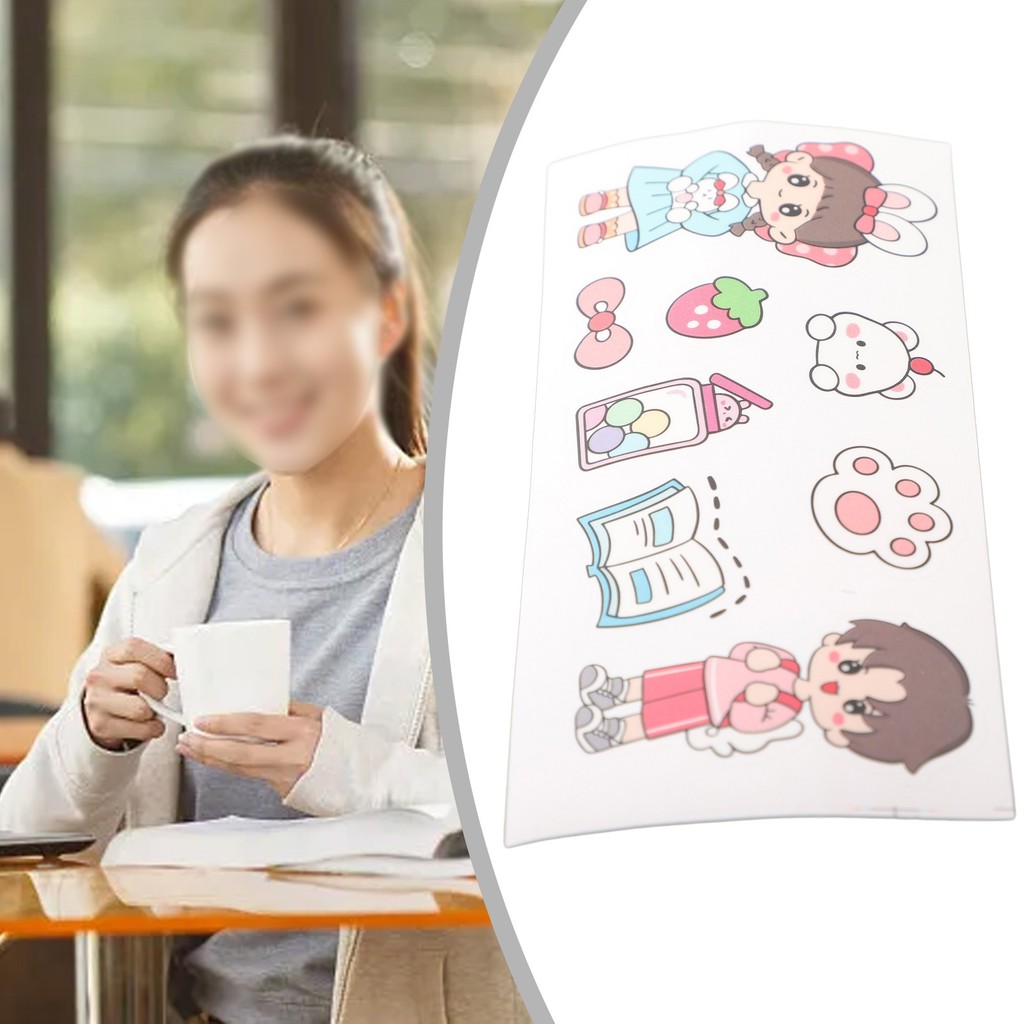 Miếng dán dễ thương và nâng cao dành cho cốc nước