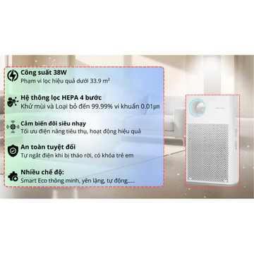 Máy lọc không khí Coway AP-1018F - HÀN QUỐC Hàng chính hãng 9️⃣ Đ0àn Giỏi-H©️Ⓜ️