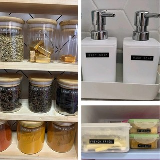 Băng Nhãn Chữ Nổi Kola Đen/Vàng/Đỏ/Xanh Lá - Nhãn Dán Trang Trí DIY, Decor Sổ Tay, Đánh Dấu Đồ Dùng