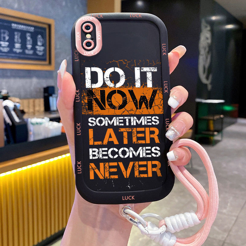 Ốp Lưng iPhone X Xs Xr Xs Max 7 Plus 8 Plus Case Chống Rơi Với Lanyard