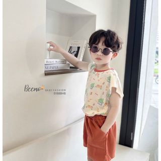5188BHB - Bộ thun sát nách Beemo in khủng long size 1-6y