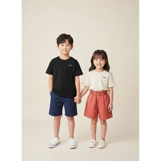 BM2602TS02 - Áo Beemon cổ tròn cotton 3 màu cho bé size 120-170