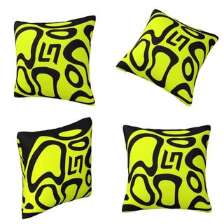 F1 2024 - Lando Norris 4 Vỏ Gối Vuông Gối Polyester Đệm Trang Trí Thoải Mái Ném