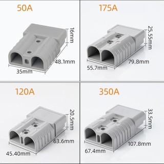 [Nhiều màu sắc] 1 CÁI Cho 50 / 120A 600V Cho Đầu Nối Xe Nâng Pin Cáp