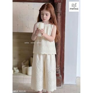 MLSBCC.7620 - Bộ Melisa bé gái size 2-11y