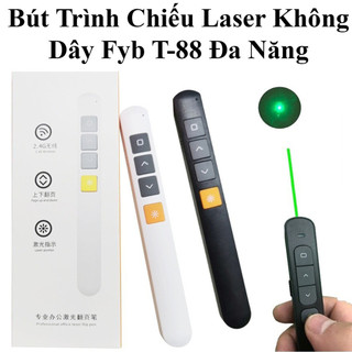 Bút Trình Chiếu Laser Fyb T-88 Đa Năng Điều Khiển Slideshow Chuyên Nghiệp