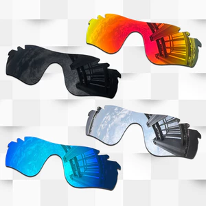 Bán buôn Ống kính thay thế cho Oakley RadarLock Path Vented OO9181 - Kính râm Polarized và Không Polarized