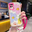Ốp Lưng OPPO A54 4G Case Với Lanyard Hoa Đáng yêu