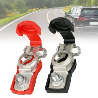 2 Chiếc Pin Đầu Cuối Cáp Kẹp Âm + Tích Cực Top-Post Cho Toyota