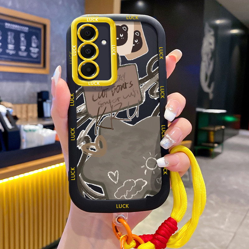 Ốp Lưng Samsung A16 4G A16 5G A15 4G A15 5G A14 5G A14 4G A24 A25 5G A34 5G A54 5G A35 5G Case Với Lanyard Thời trang