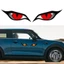 Decal gương chiếu hậu phản quang âm thanh nổi 3D dành cho xe máy