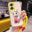 Ốp Lưng OPPO A60 4G Case Thỏ Hoạt hình Với Lanyard