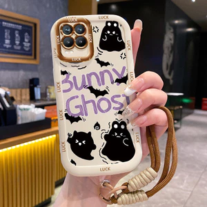 Ốp Lưng Realme 8 8i 8 Pro Narzo 50 4G Case Với Lanyard Siêu Đáng yêu