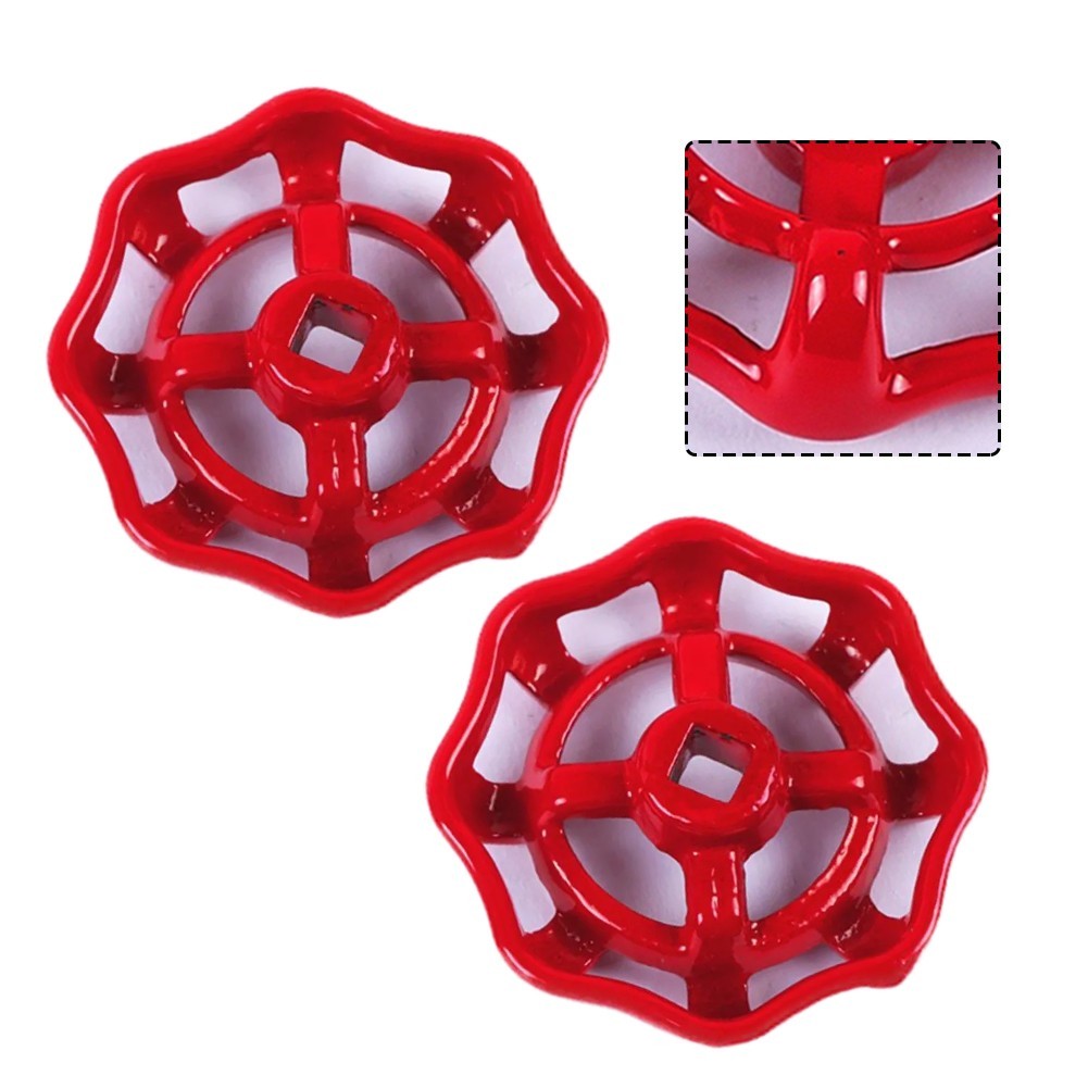 ⚡GIẢM GIÁ LỚN⚡2 chiếc Van gang tay cầm tay van cổng đồng van cầu bánh xe tay