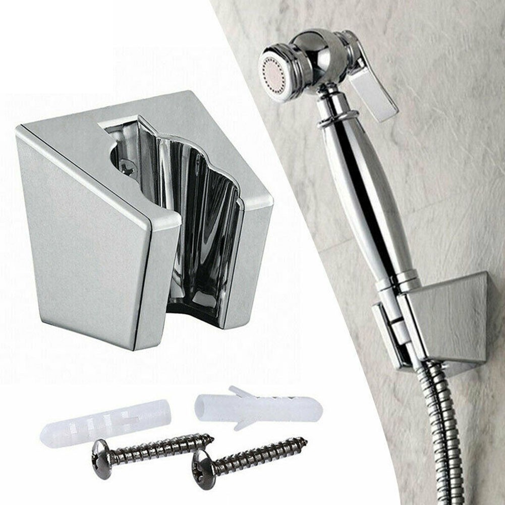 [GIGGLE] Giá đỡ tay sen trong phòng tắm có thể điều chỉnh Đầu giá đỡ treo tường Chrome Bạc