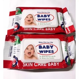 Khăn Giấy Ướt Baby Wipes 80 Pcs An Toàn Cho Da
